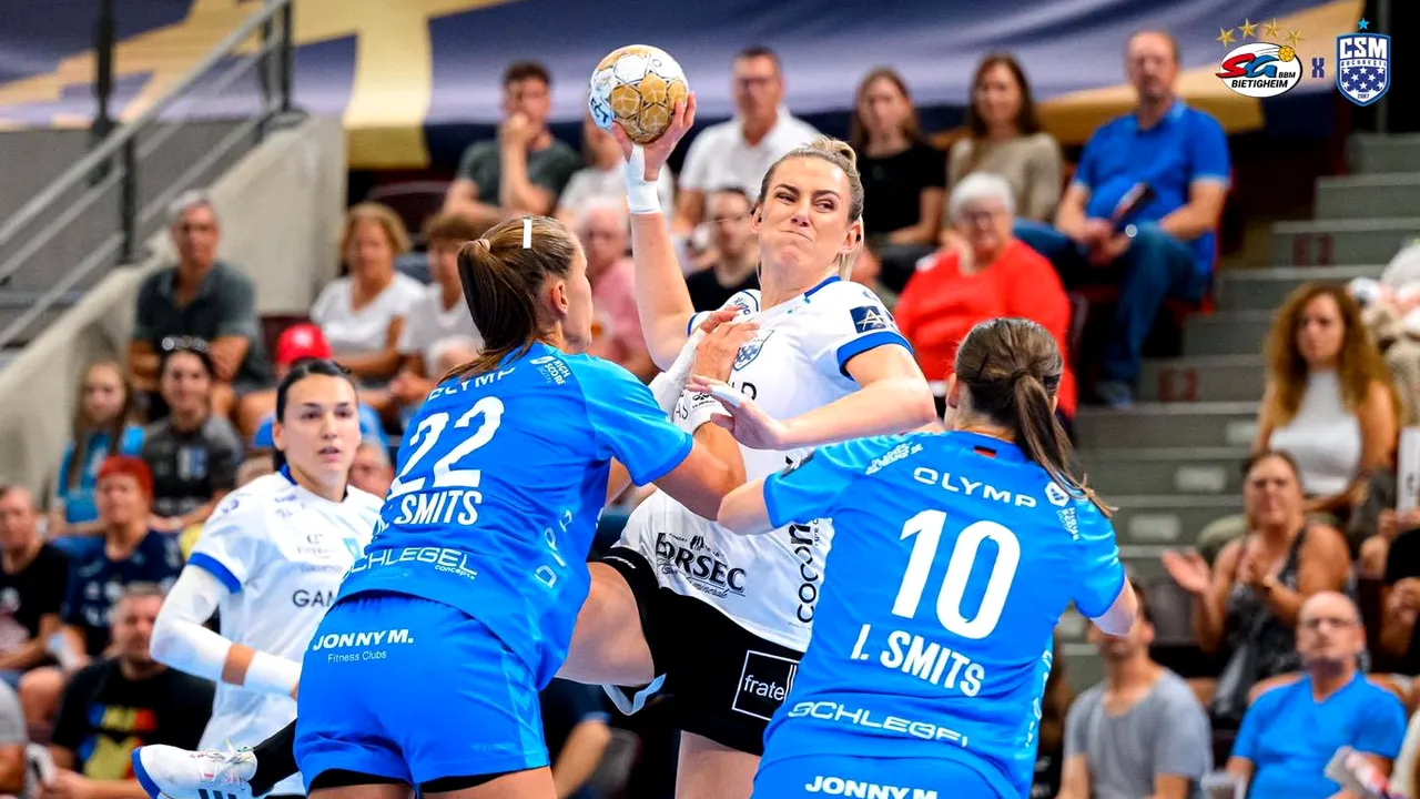 CSM Bucureşti învinsă de Bietigheim în EHF Champions League