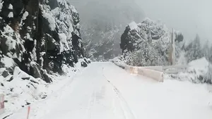 Zona din România unde a venit iarna. Peisaje de poveste 