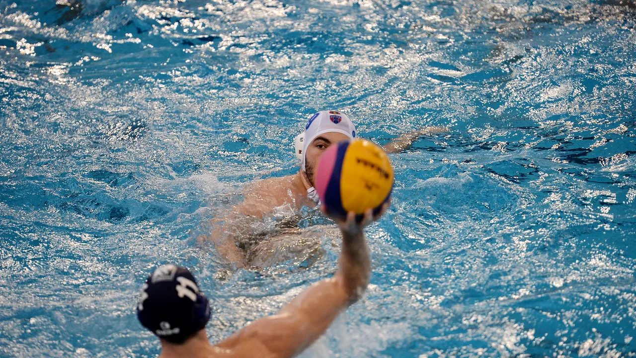 Echipa masculină de polo a României, neînvinsă la Turneul de Calificare European