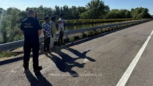 Grup de persoane din Irak și Sri Lanka, depistat pe malul râului Prut