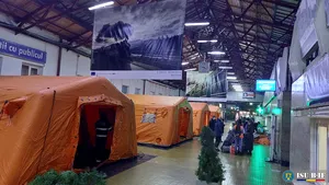 Două puncte permanente pentru refugiaţi, în Gara de Nord şi Autogara Filaret, din Capitală