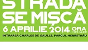 Străzile Bucureştiului se mişcă sub paşi de dans