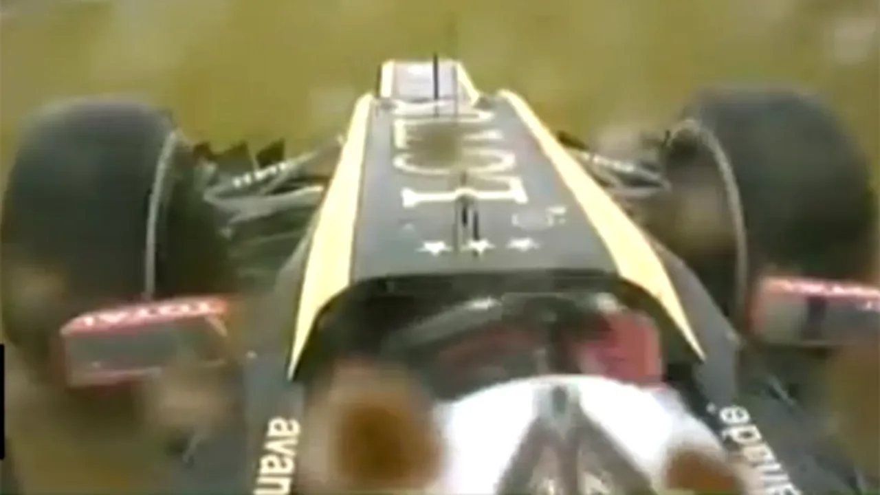 Moment comic la Marele Premiu de la Interlagos: Kimi Raikkonen s-a rătăcit pe circuit - VIDEO