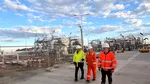 Șeful Transgaz, vizită la punctul de intrare a gazelor din Neptun Deep. Ion Sterian: Conducta Tuzla Podișor, pregătită să preia gazele naturale din Marea Neagră
