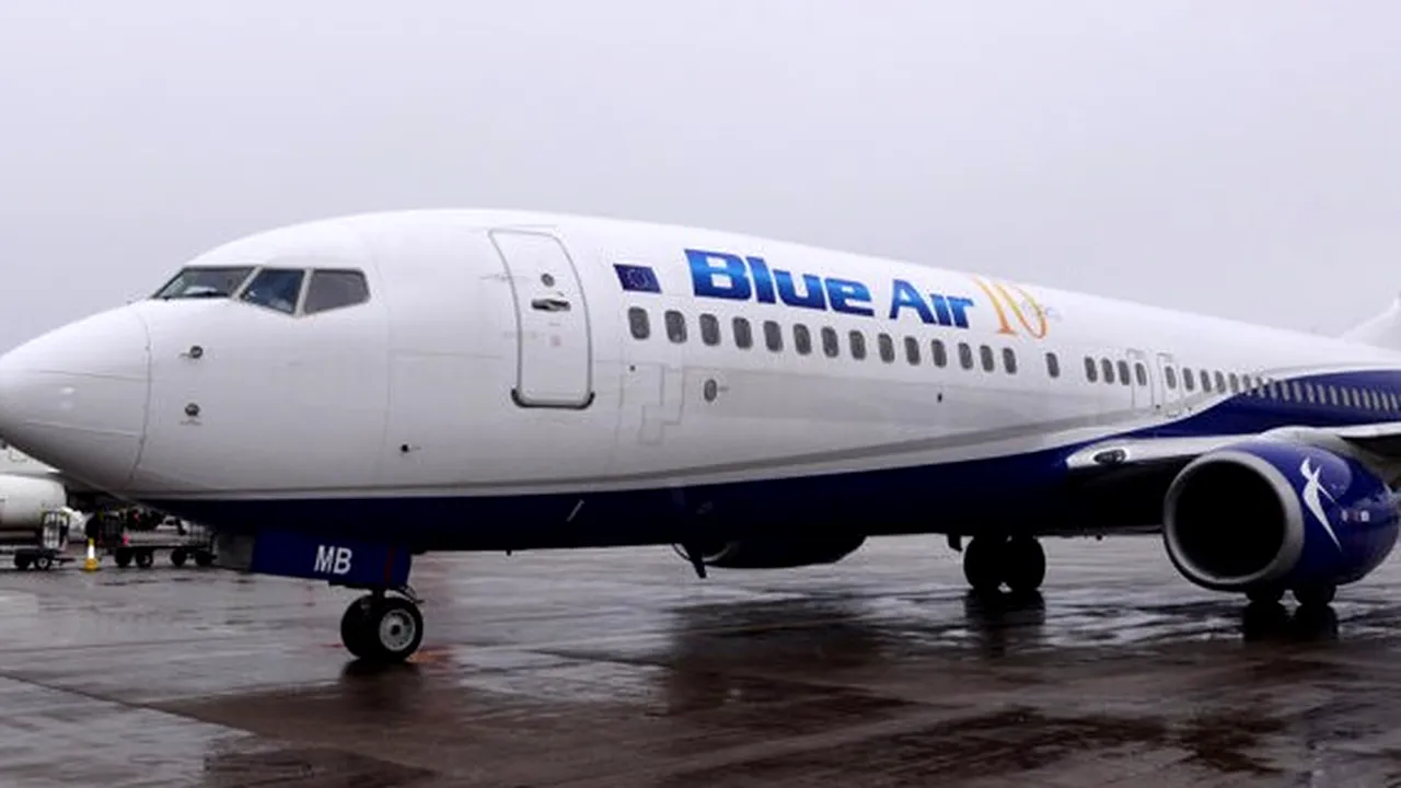 Blue Air suspendă zborurile către şi dinspre Marea Britanie în perioada 21 decembrie-2 ianuarie