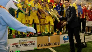 Echipa României de minifotbal a câştigat Campionatul European