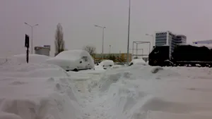 Opt judeţe şi Capitala, afectate de ninsori şi viscol