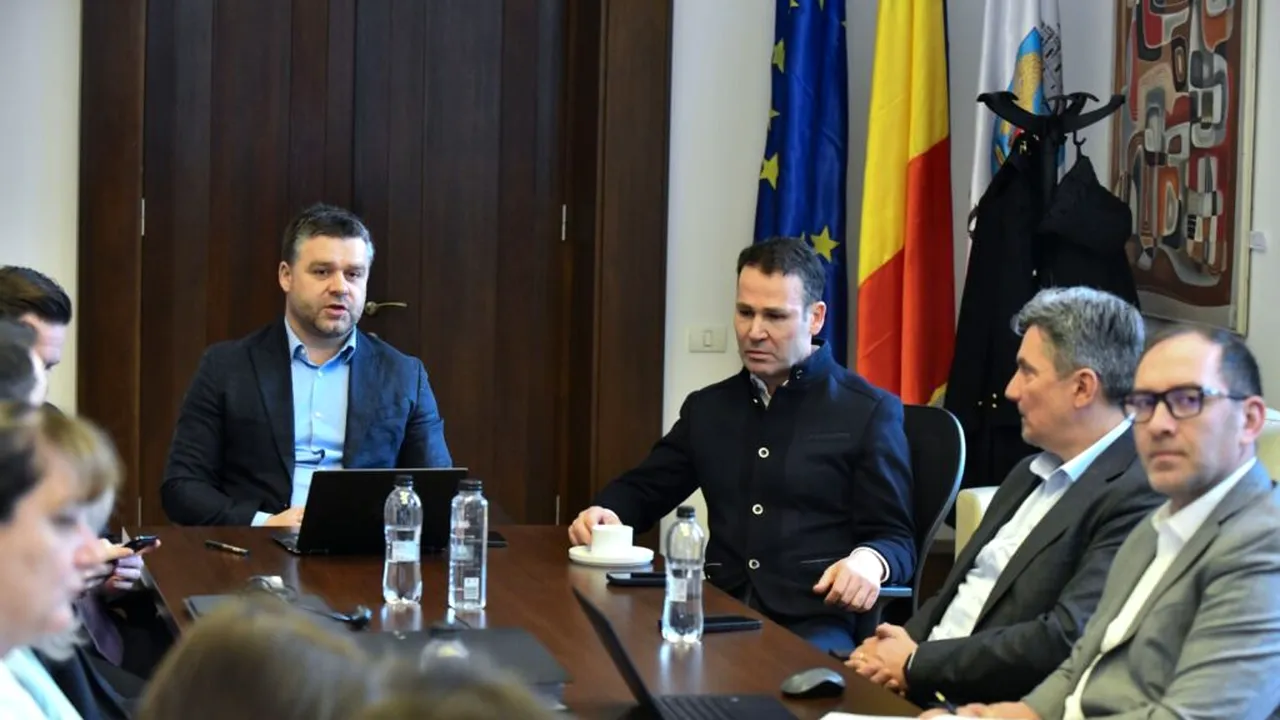 Ciprian Ciucu s-a întâlnit cu Robert Negoiță. Cei doi au discutat colaborarea în proiectele de infrastructură