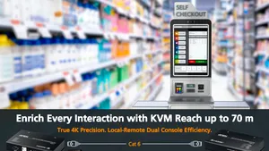 ATEN CE801 – Extensie KVM True 4K pentru  control sigur la distanță