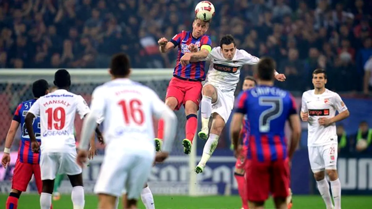 Arbitrii şi observatorii meciului Steaua Bucureşti-Dinamo Bucureşti