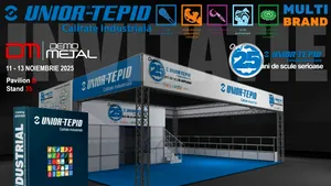 UNIOR TEPID participă la Demo Metal Brașov 2025 cu soluții complete pentru prelucrări metalice și scule de calitate industrială