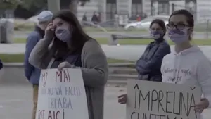 Astăzi, în Bucureşti, a avut loc marşul ”Împreună pentru siguranţa femeilor!”