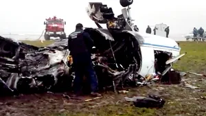 Primele IMAGINI după accidentul aviatic în care a murit CEO-ul grupului petrolier Total - VIDEO