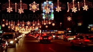 Bucureştiul, iluminat de sărbători cu 2,5 milioane de beculeţe ecologice. Când vor fi aprinse