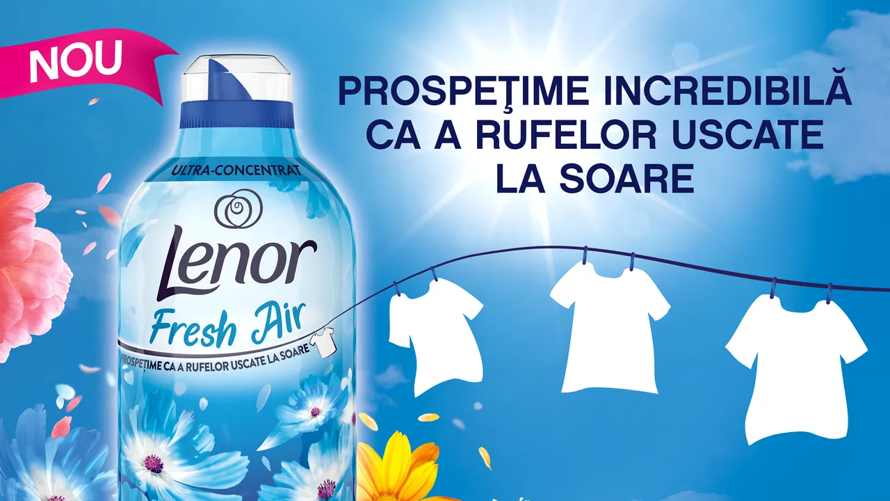 Lenor Fresh Air te va lăsa fără cuvinte (P)