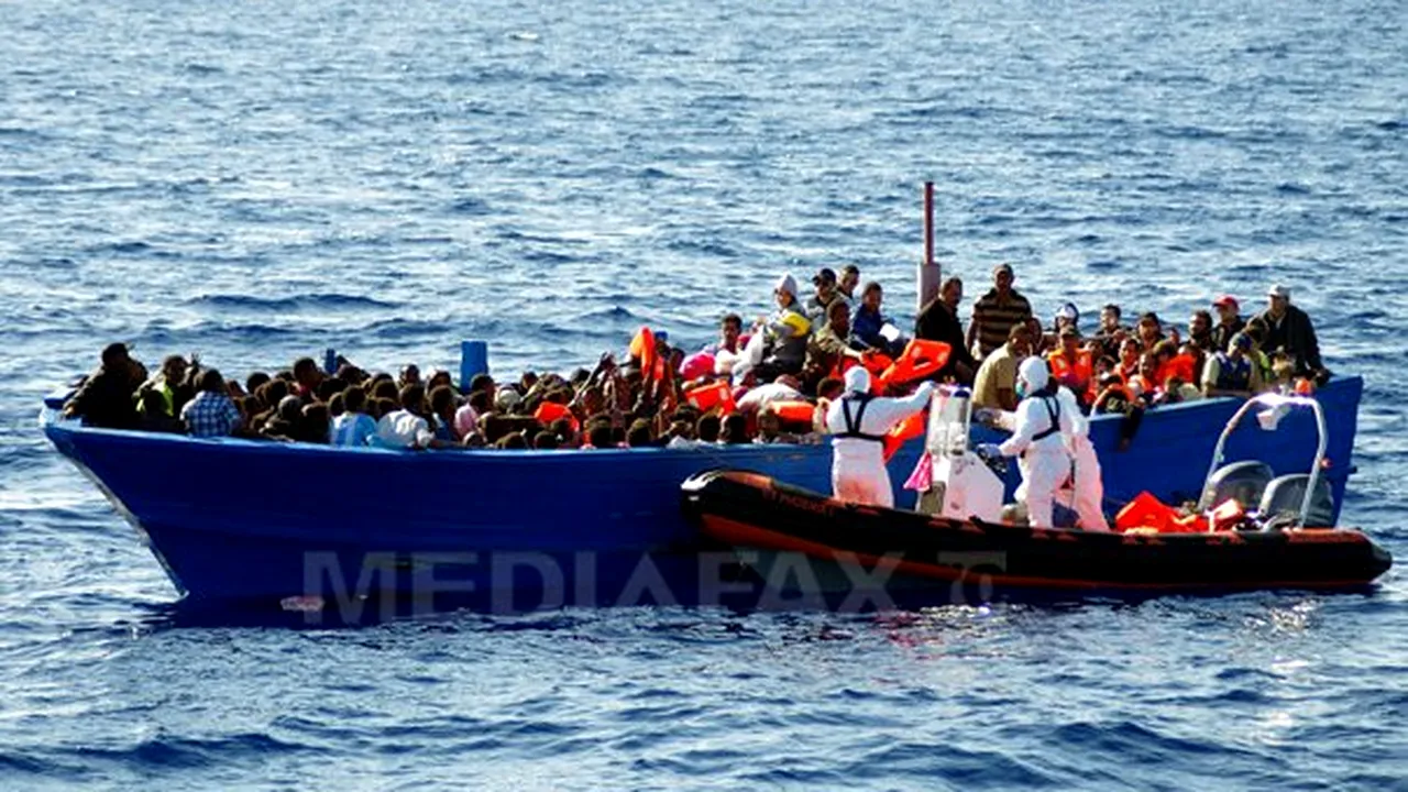 Peste 900 de imigranţi, salvaţi în ultimele 24 de ore din Marea Mediterană