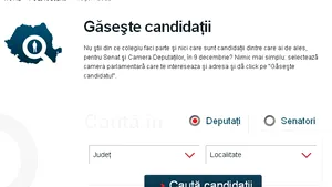 Ultima săptămână în care poţi afla, pe www.politicieni.mediafax.ro, unde şi cu cine poţi vota