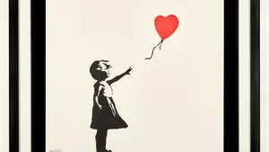 Un tablou semnat de Banksy, furat dintr-o galerie londoneză