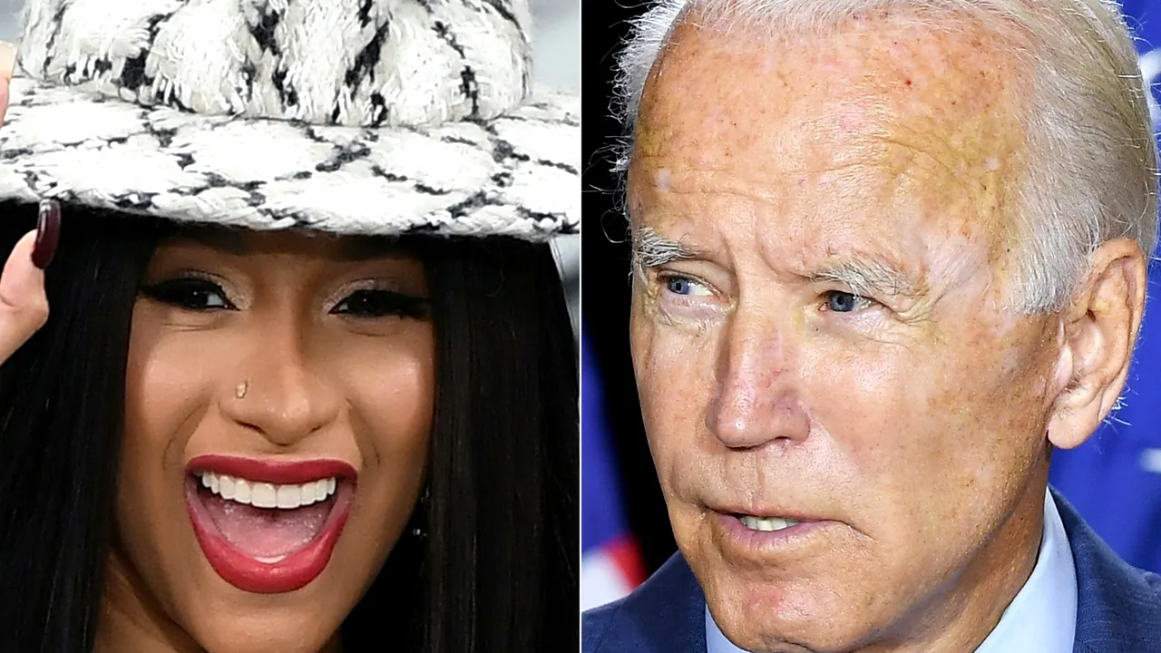 Cardi B l-a luat la întrebări pe Joe Biden