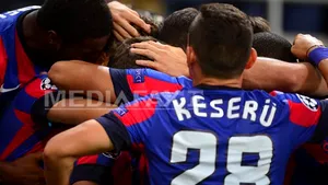 FC Steaua a cerut OSIM să înregistreze ca marcă o stea în opt colţuri, galbenă cu contur albastru. Cum arată noul logo al Stelei - FOTO