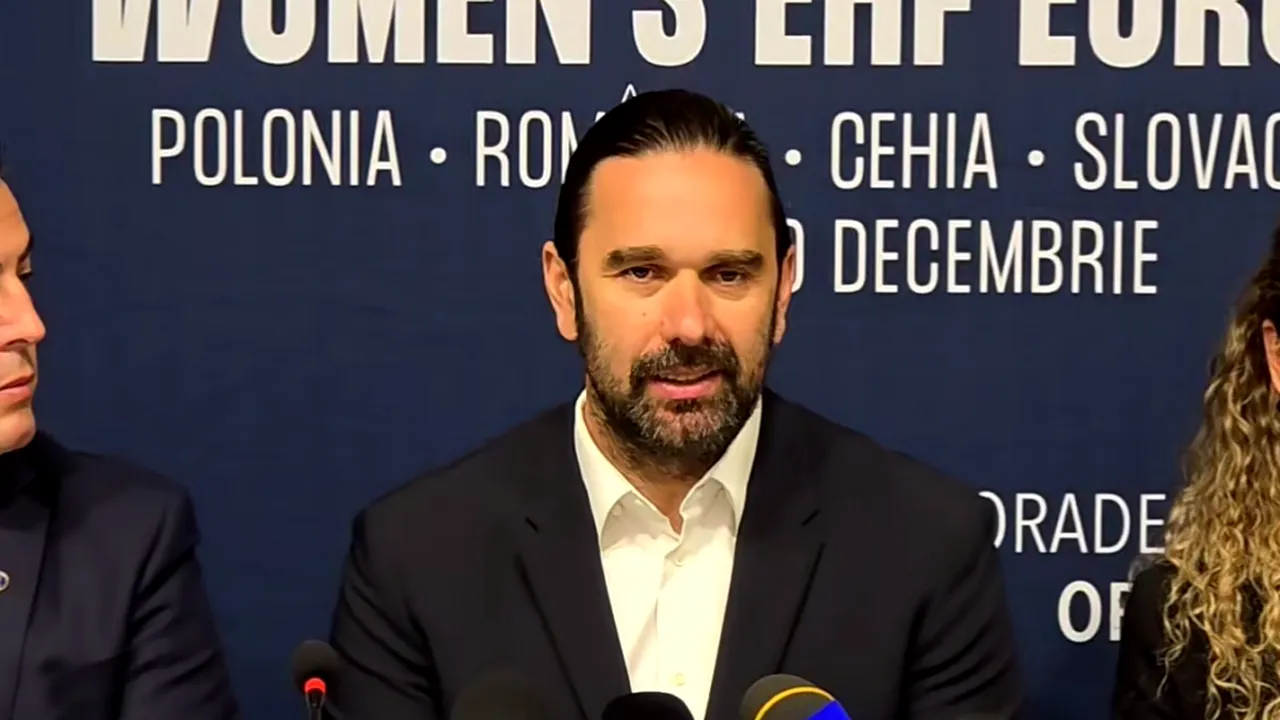 Președintele Federației Române de Handbal: Pentru naționala feminină, obiectivul trebuie să fie Jocurile Olimpice 2028