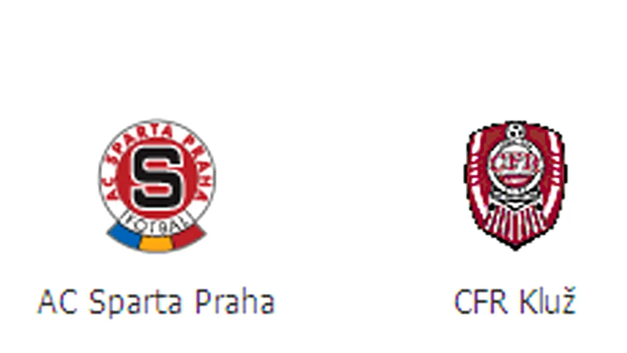 Presa cehă: Sparta vrea s-o bată pe CFR Cluj