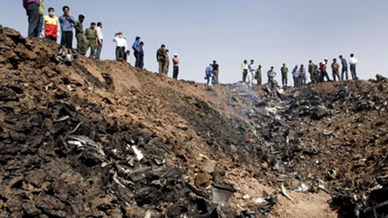 Avionul prăbuşit în Iran fusese supus unui control tehnic în iunie, în Rusia