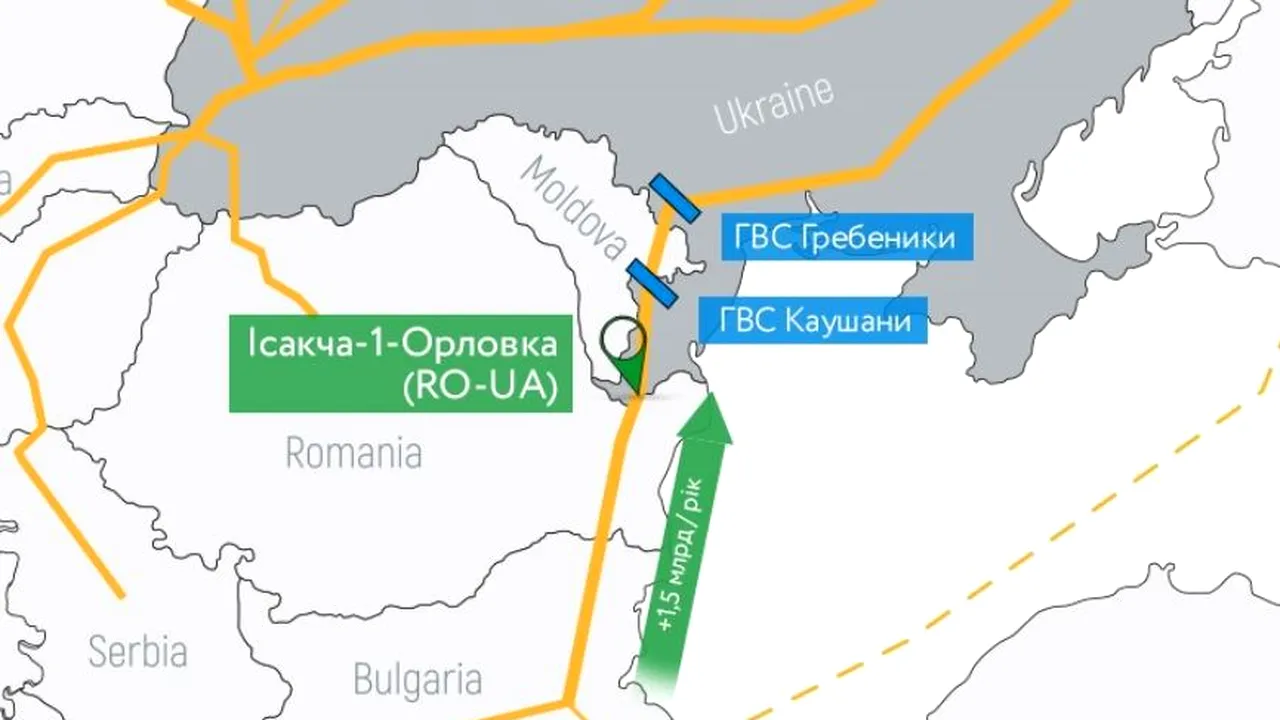 Ucraina modernizează reţelele pentru a importa gaz din România în cazul unei crize cu Rusia