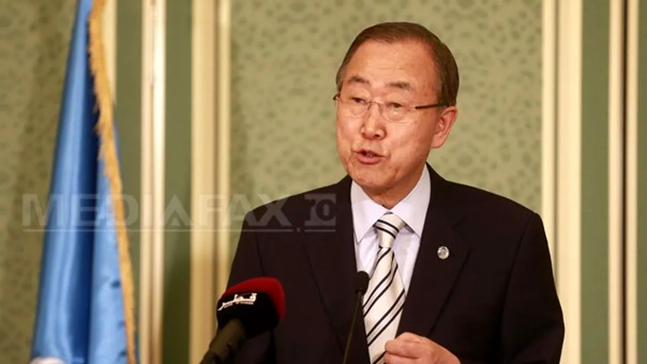 Ban Ki-moon avertizează că 