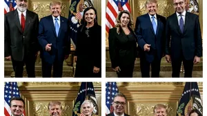 Administrația Prezidențială a României anunță că a apărut o imagine falsă cu Trump și liderii străini la ONU