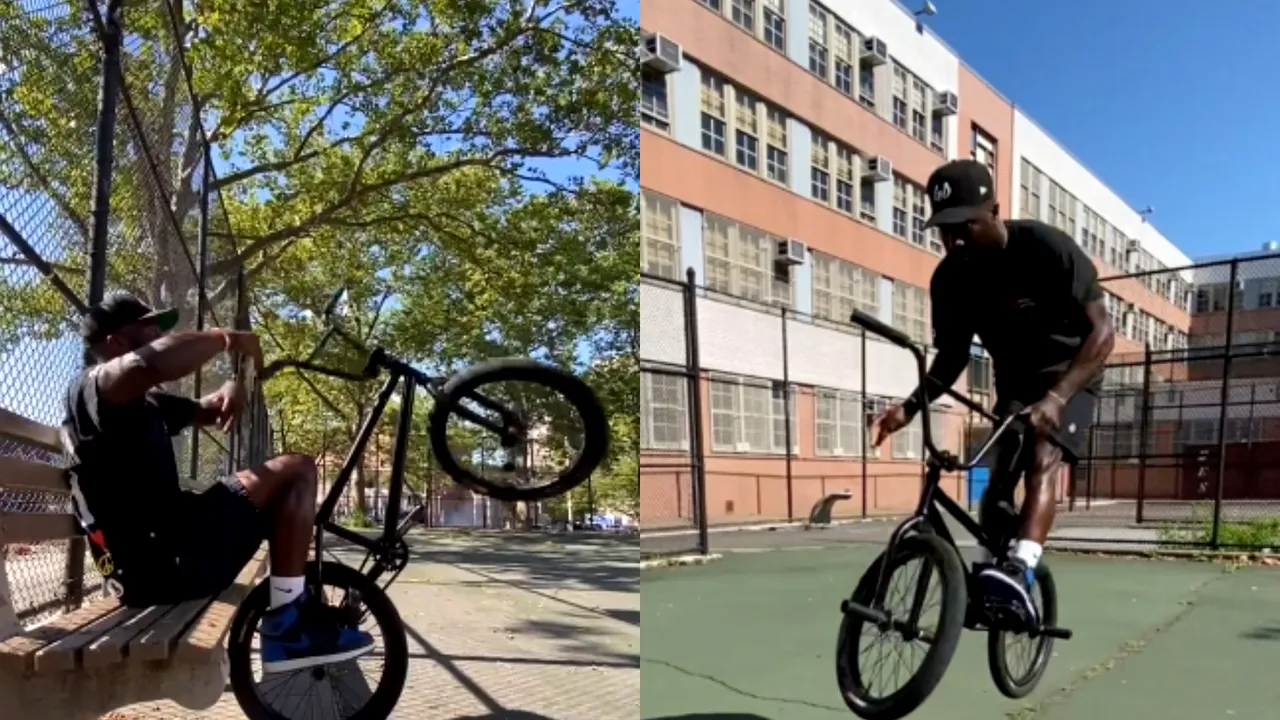 VIDEO: Biker-ul Nigel Sylvester te învaţă cum să faci un barspin perfect