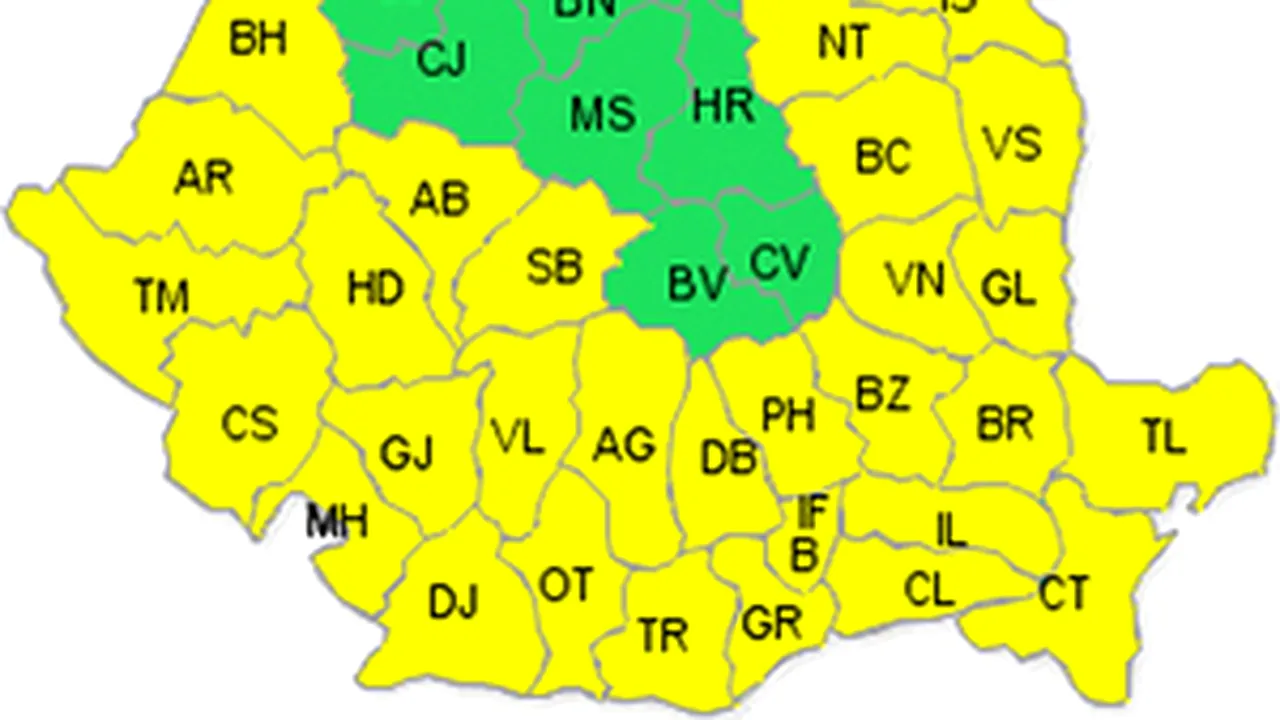 Romania Gets Code Yellow Warning For Hot Weather, Valid Until Saturday