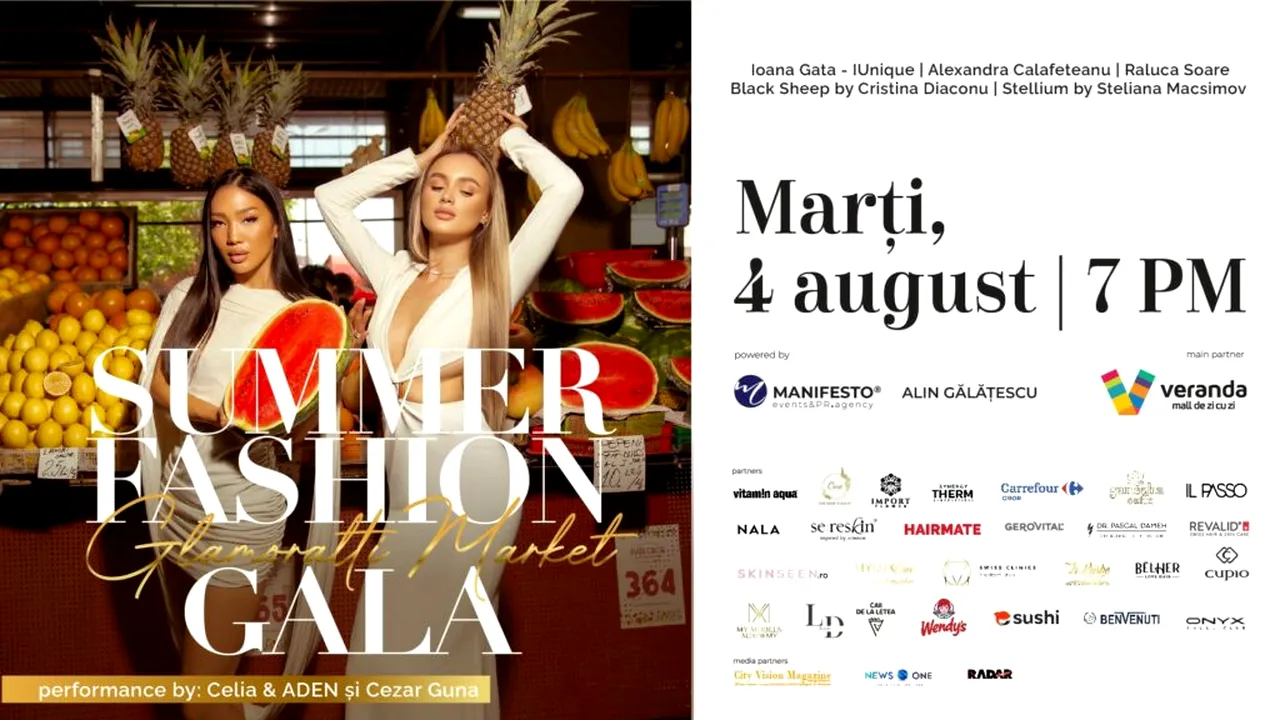 Summer Fashion Gala 2026. Evenimentul etalon al scenei modei autohtone revine pe 4 august la Veranda Mall
