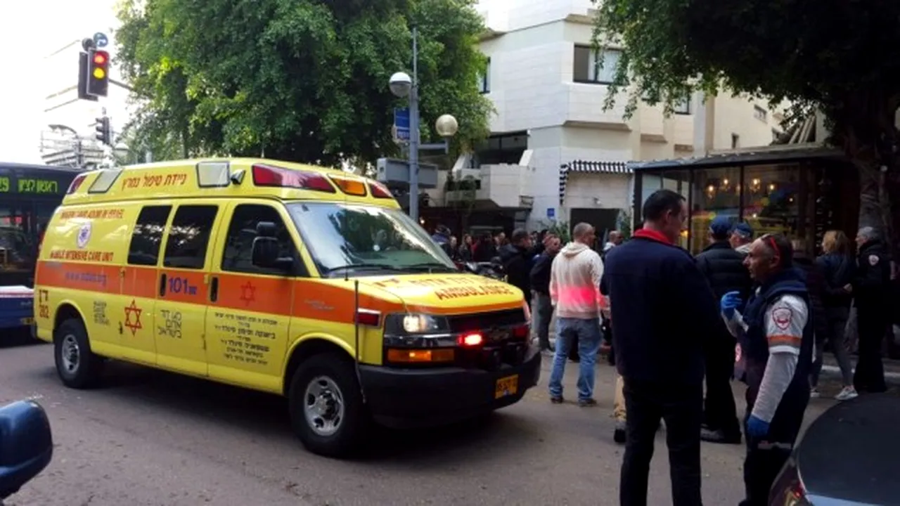 Atac terorist la Tel Aviv: Cel puţin două persoane au murit, iar alte şapte au fost rănite - VIDEO