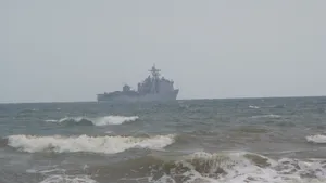 MApN: Mină marină, observată în largul Mării Negre, la 70 de kilometri travers de Capu Midia