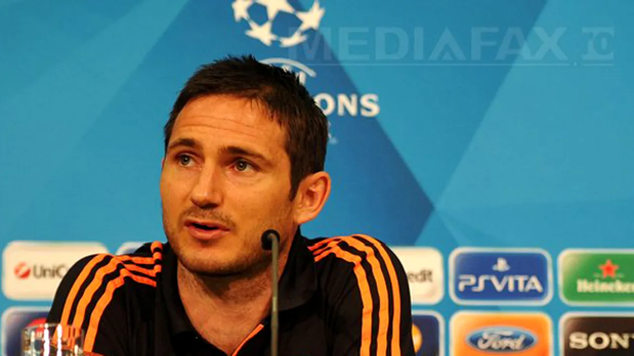 MECIUL STEAUA-CHELSEA: Lampard - Avem experienţa necesară pentru a nu subestima nicio echipă