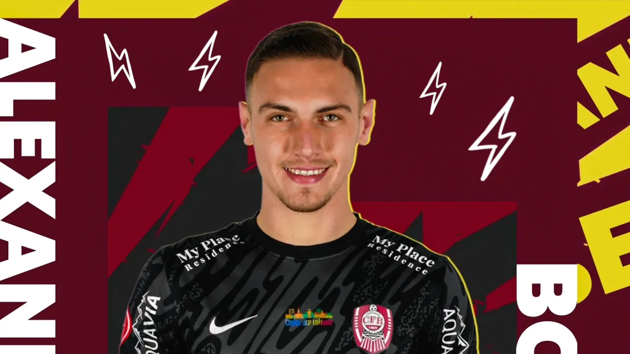 Internaţionalul Alexandru Borbei, împrumutat la CFR Cluj până la finalul sezonului