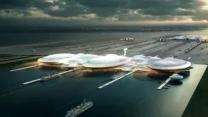Un nou aeroport în Marea Britanie, pe o insulă artificială. Cum ar putea arăta construcţia de 47 de miliarde de lire - FOTO