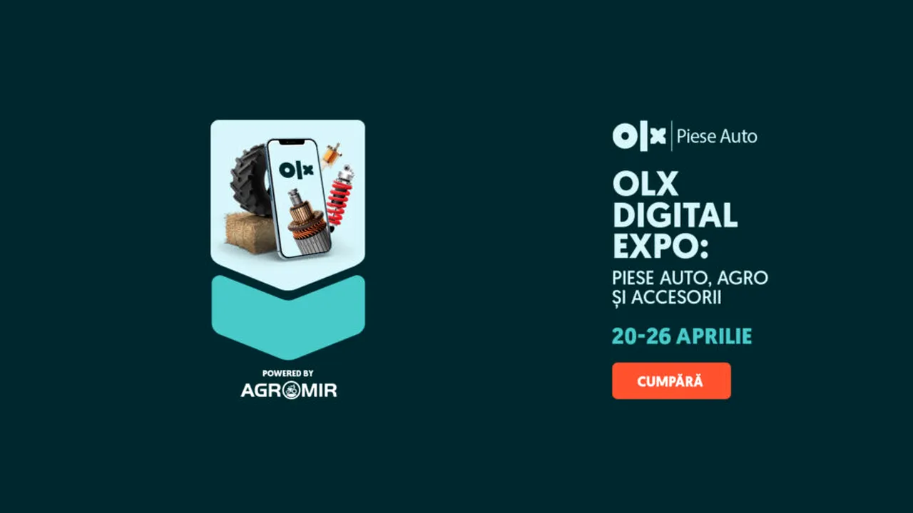 OLX lansează a treia ediție a Târgului Digital de piese auto, agro și accesorii