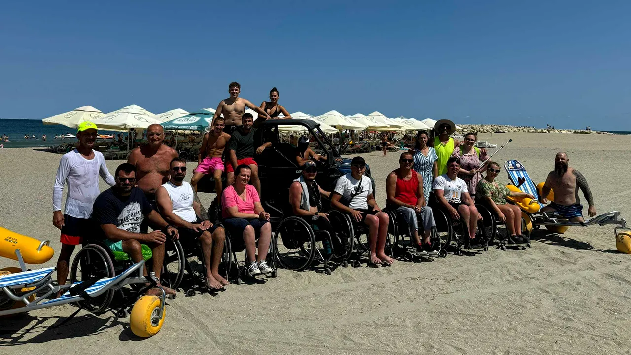 Radu Oprea: Peste 50 de persoane cu dizabilităţi au venit anul acesta în tabăra de la Eforie Sud