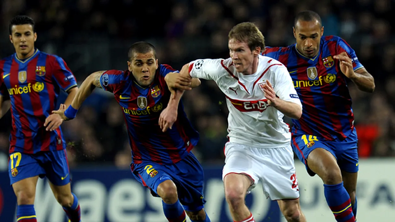 FC Barcelona a învins VfB Stuttgart şi s-a calificat în sferturile Ligii Campionilor