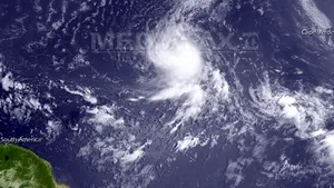 Furtuna tropicală Danielle a devenit cel de-al doilea uragan din acest anotimp