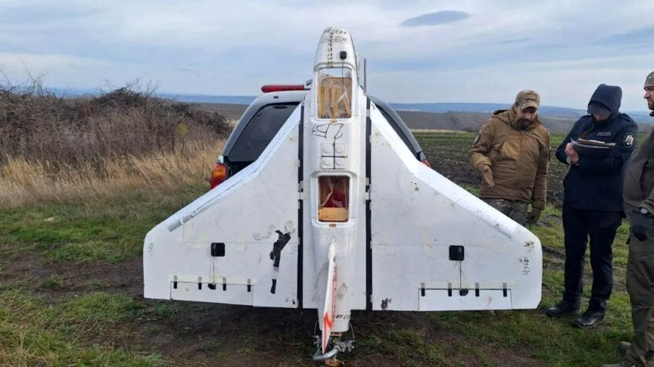 Drona căzută pe o casă în Republica Moldova este de tip Gerbera, de fabricație rusească