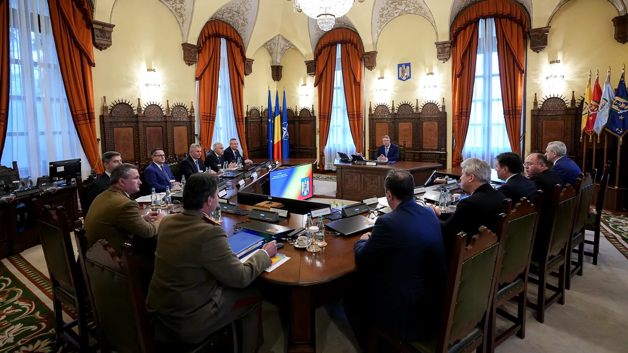 Şedinţa Consiliului Suprem de Apărare a Ţării a început