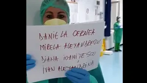 Viral la Spitalul “Victor Babeş” din Bucureşti.  Dans şi mesaje de încurajare pentru eroii din linia 1. VIDEO