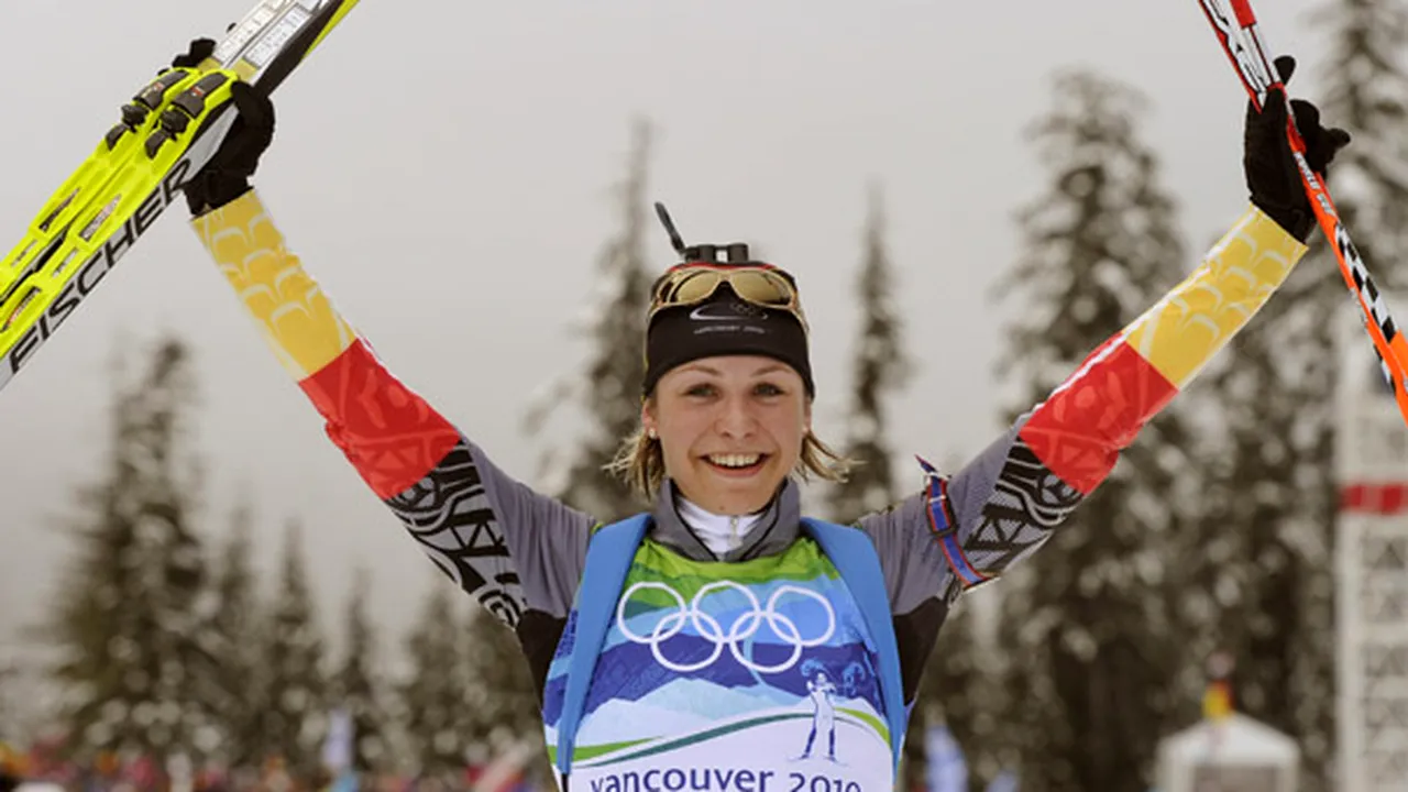 Eva Tofalvi, locul 19 în proba de urmărire 10 kilometri a concursului de biatlon de la JO
