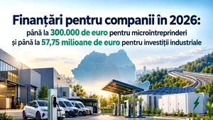 Finanțări pentru companii în 2026: până la 300.000 de euro pentru microîntreprinderi și până la 57,75 milioane de euro pentru investiții industriale
