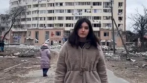 Cum arată o zi din viaţa unei tinere adăpostite într-un buncăr din Ucraina. VIDEO