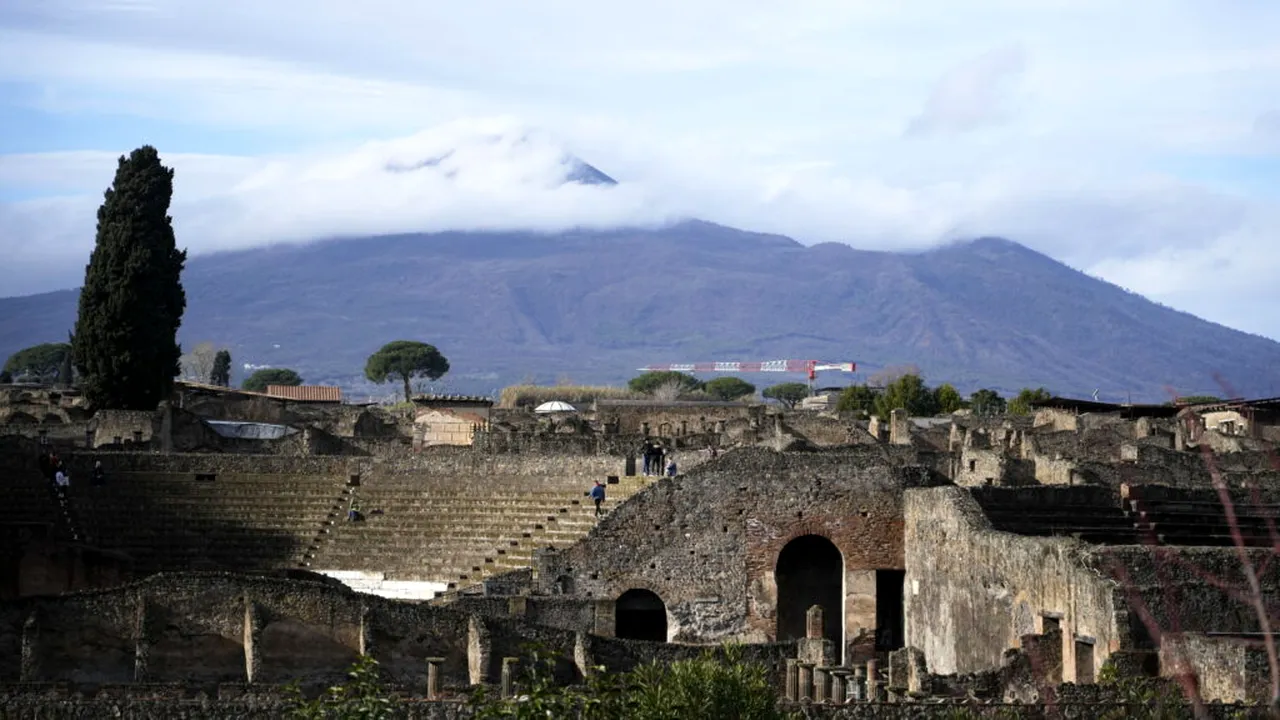 Erupţia Vezuviului a transformat un creier uman în sticlă