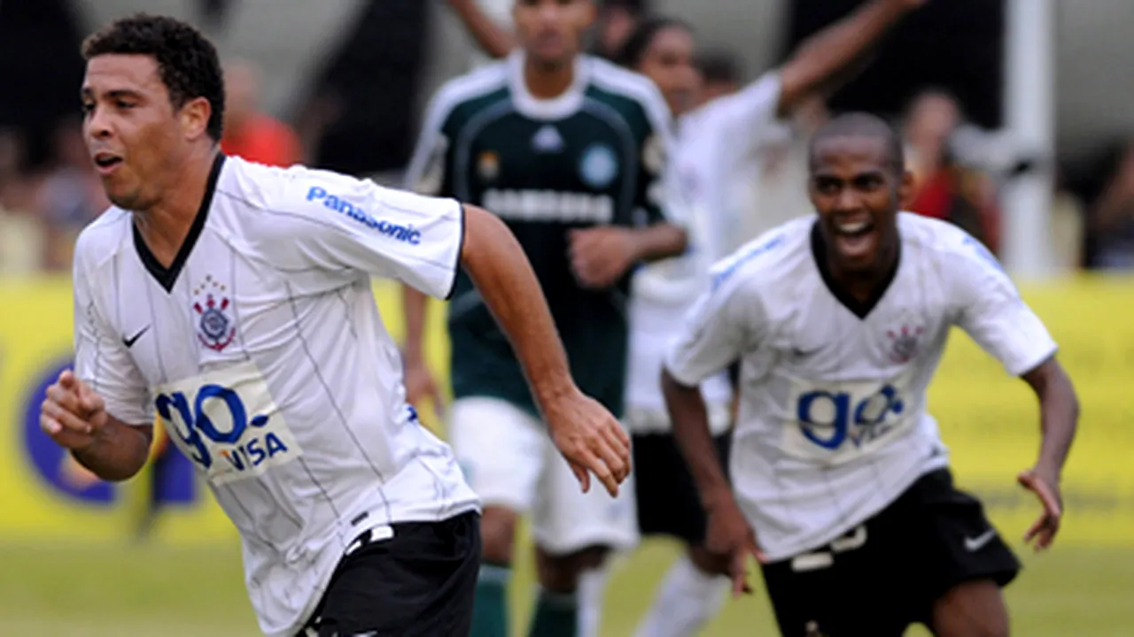 Ronaldo a marcat primul său gol pentru Corinthians (Video)